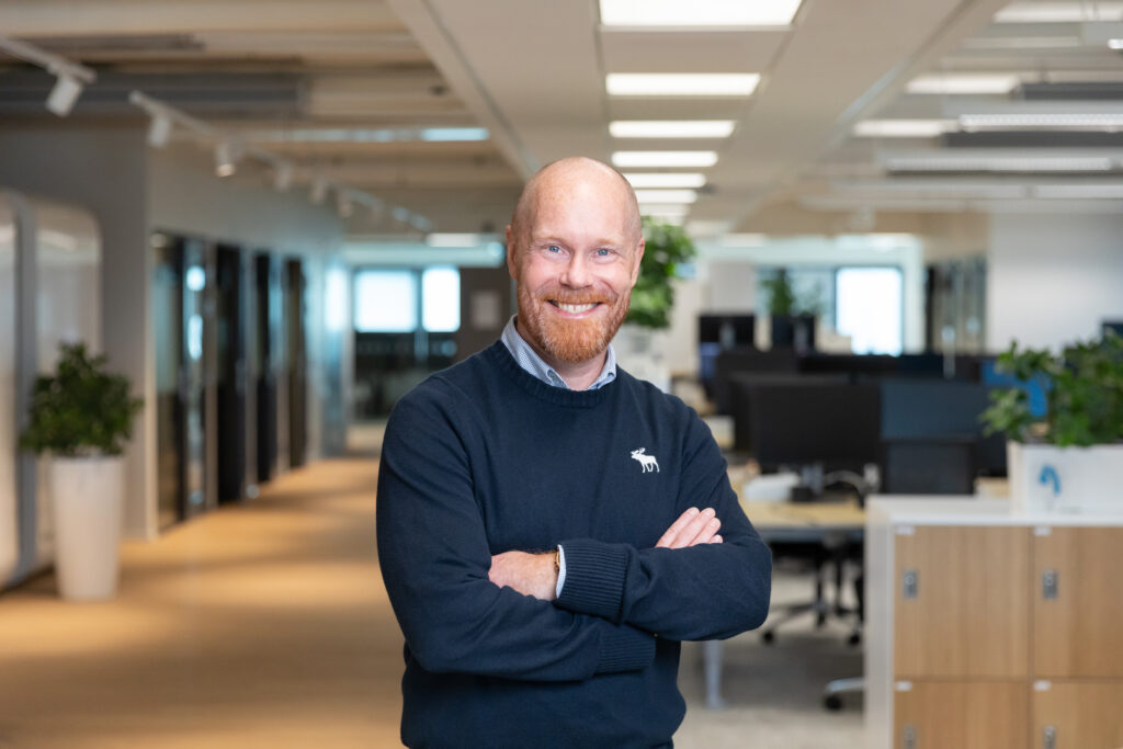 Riku Salminen, our Nordic Development Director for ESG solutions